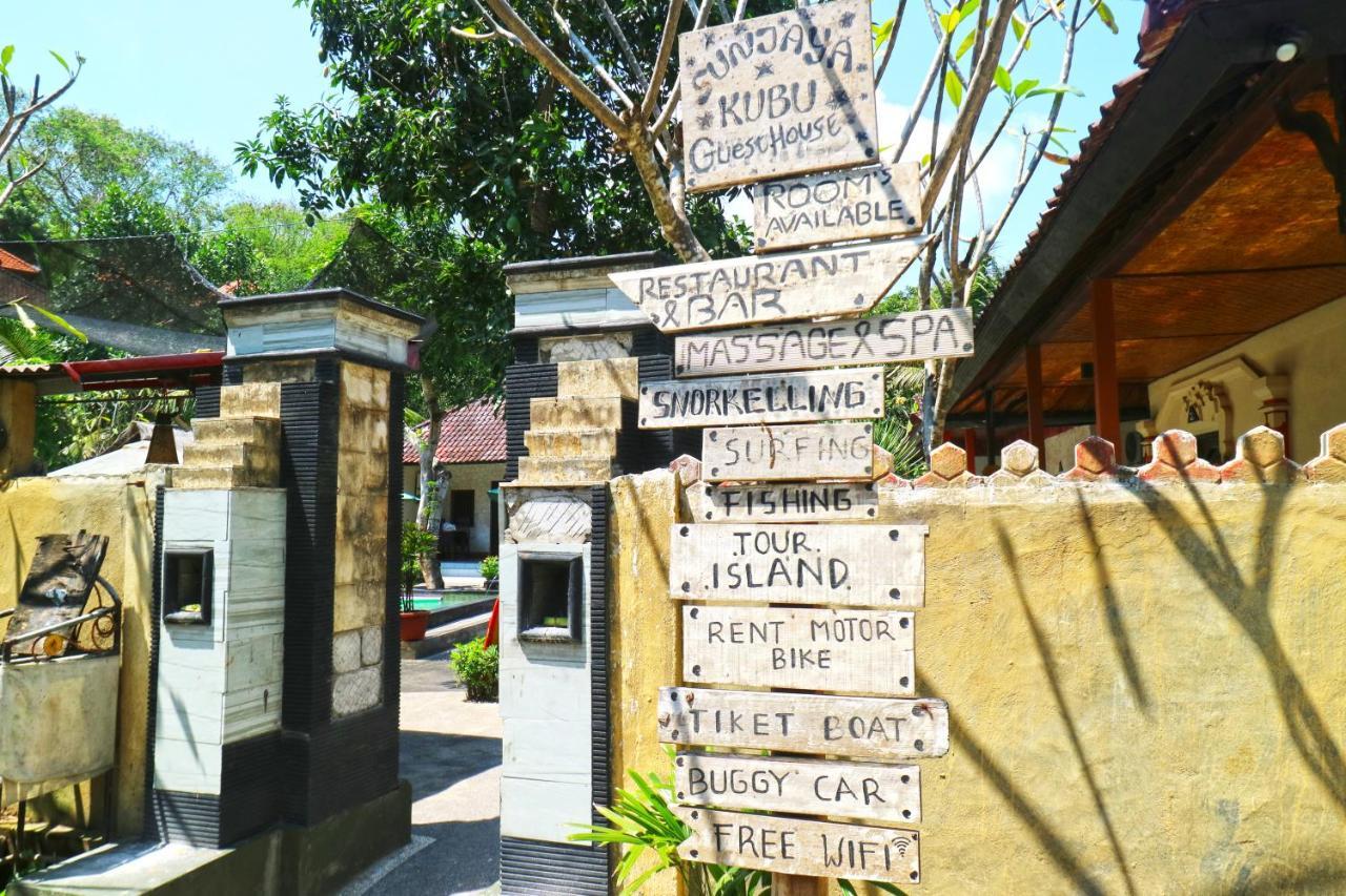 Sunjaya Kubu Guesthouse Lembongan Εξωτερικό φωτογραφία